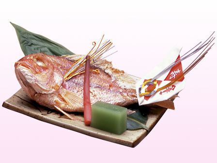 おめでたい日に大祝鯛姿焼