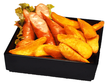 チーズウインナーポテト