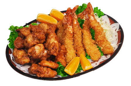 海老カラ盛合せ