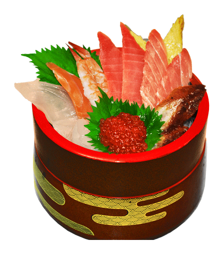 宝石のようにキラキラ輝く海の幸を散りばめた★贅沢な二段重ねの【ちらし寿司】も種類豊富にご用意！