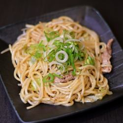 铁板猪肉盐炒面