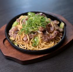 鉄板「豚」塩焼きそば