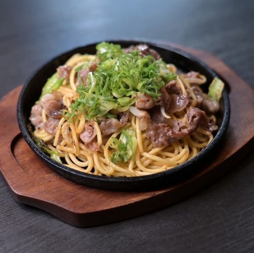 鉄板「豚」塩焼きそば