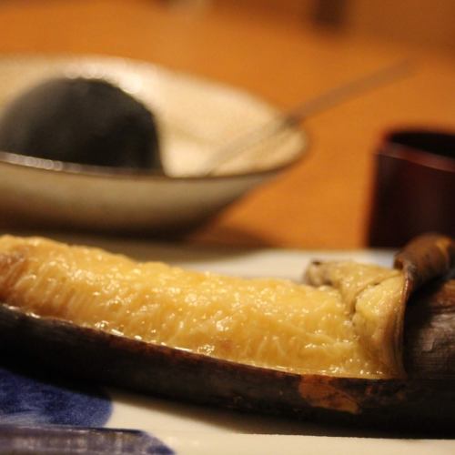 名物「真っ黒焼きバナナ」