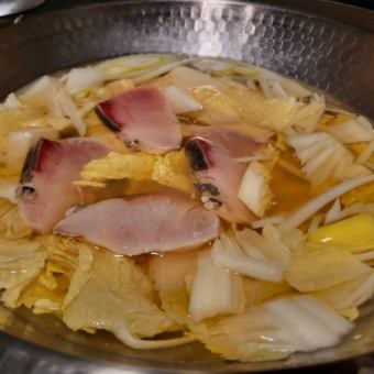 1月2月限定「ブリしゃぶ鍋と黒毛和牛ヒレ肉炭火焼コース」