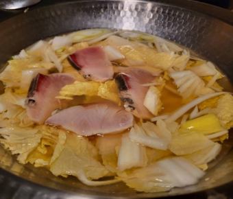 1月2月限定「ブリしゃぶ鍋と黒毛和牛ヒレ肉炭火焼コース」