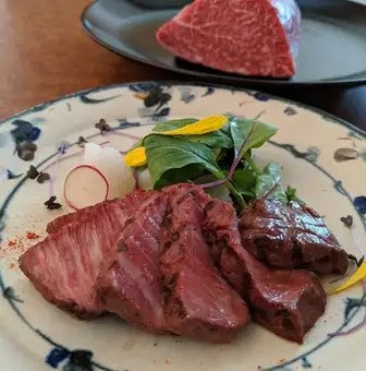 【ランチコース】≪フルコース≫　最高級A5ランク黒毛和牛ヒレ肉と、旬の味覚野菜が満載