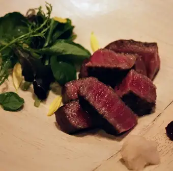 【ランチコース】≪特選牛ヒレ≫　北海道産特選牛ヒレ肉と、旬野菜の炭火焼