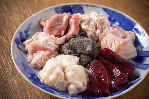 Assortment of carefully selected offal