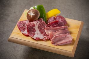 Assortment of 3 kinds of lamb