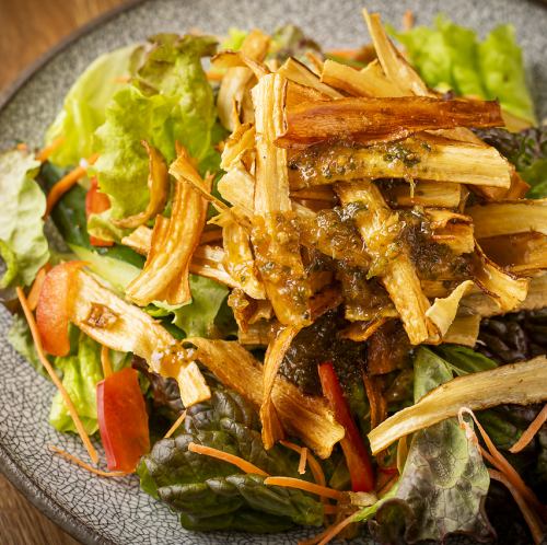 牛蒡美膚沙拉與北海道蔬菜