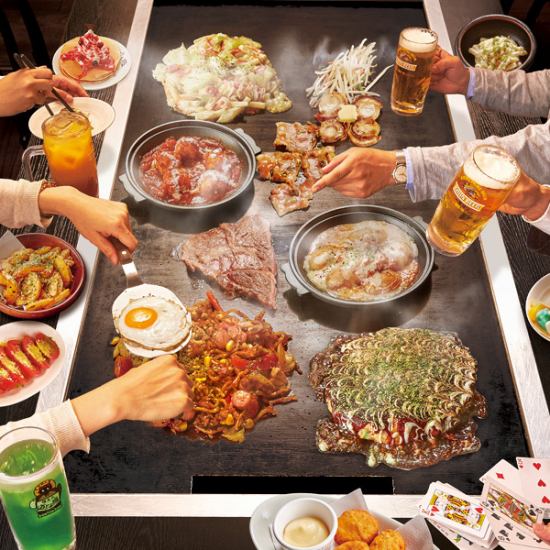 [All-you-can-eat steak and yakiniku for 1,980 yen] All-you-can-drink option is available from 3,000 yen ♪