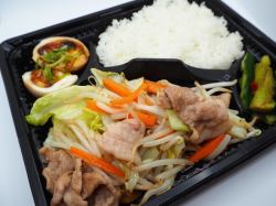 肉野菜弁当