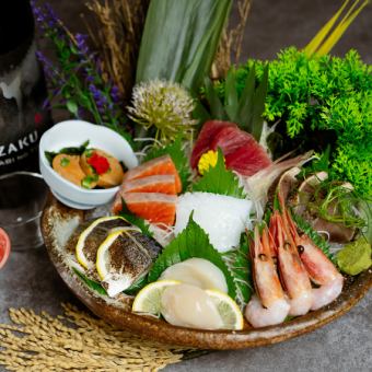 【3時間飲み放題・鍋なし】鮮魚と和牛を贅沢に。全9品「歓送迎会・忘年会Plan」5000円→3980円