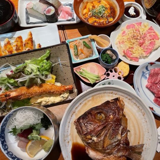 【2小時無限暢飲套餐】可以吃川式麻婆豆腐☆11道菜品合計5,500日圓⇒5,000日元