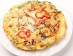 Seafood pancake