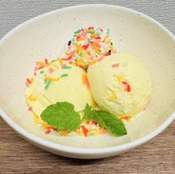 バニラアイス
