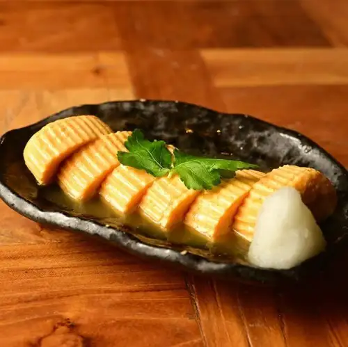 やんばるハーブ鶏スープの ふわふわだし巻き