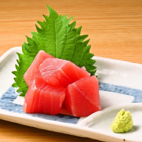 Real tuna sashimi