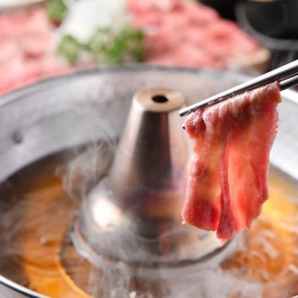 【無限暢飲套餐】北海道豬肉蔥花涮鍋無限量暢飲120分鐘2,080日元 ※需1種食材,週五、週六、假日前不提供