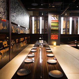 【席料・お通しなし】大人気の個室空間【全席喫煙OK】★忘年会・新年会・宴会・団体様歓迎