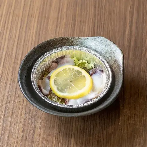 タコの塩レモン