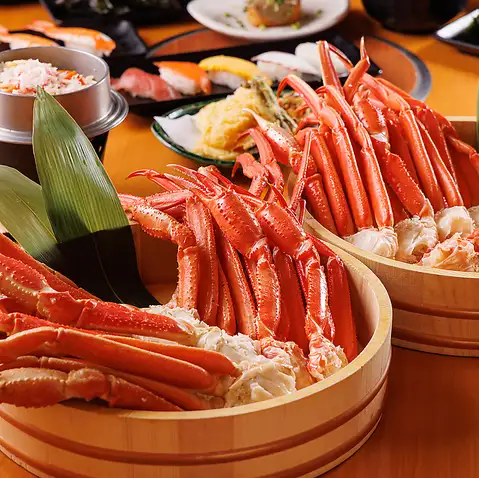 ズワイ蟹食べ放題！