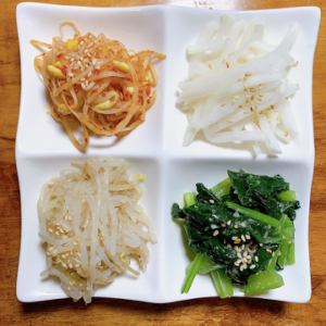 ナムル盛り合わせ