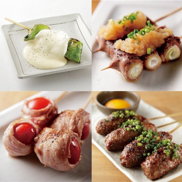 [Gem to eat when you come to Hamayamaya] Popular specialty ★ 40 kinds of skewers! Delicious to choose ♪