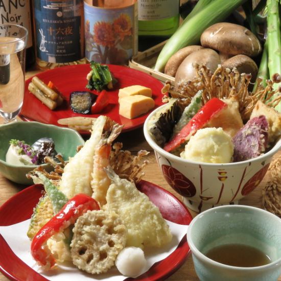 [阪急塚口站步行5分鐘]正宗的天婦羅和米飯♪