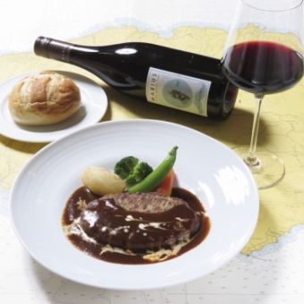 【ランチ限定】スパークリングランチ　～スパークリングワインを含む全6品 3300円～