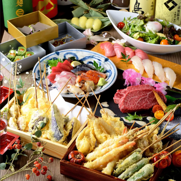 各種ご宴会に最適◎お得な飲み放題付きコース3500円からご用意！その他ご希望のご予算承ります。