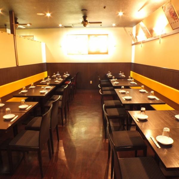 [Private restaurant] Table seats can be reserved for 40 to 60 people.We also accept consultations for large groups such as welcome parties, farewell parties, class reunions, year-end parties, and New Year's parties.Please contact us regarding number of people, budget, etc.
