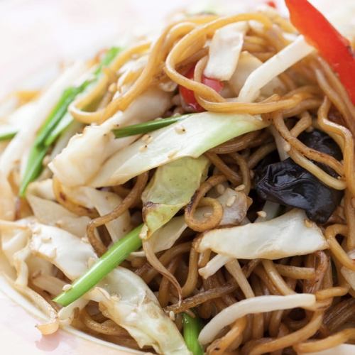 Chinese style fried noodles