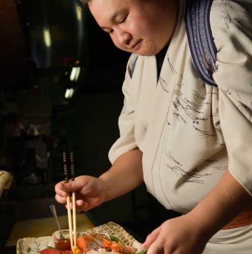 オーナーこだわりのお料理