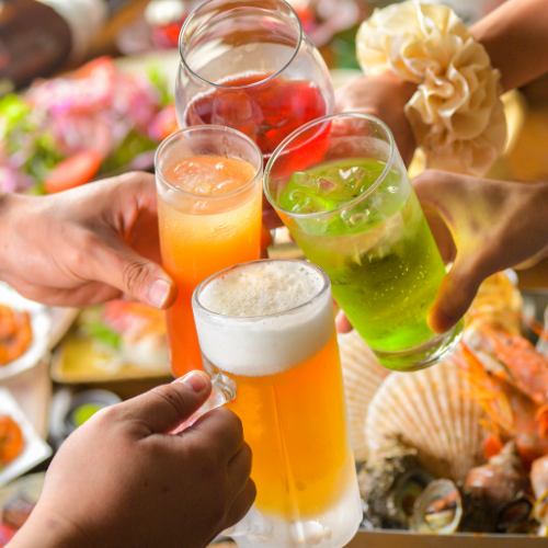 地酒含む飲み放題は100種以上のラインナップ！
