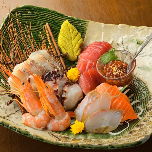 【数量限定】自慢の刺身　本気盛り2800円(税込)～新鮮な魚介類が自慢です～