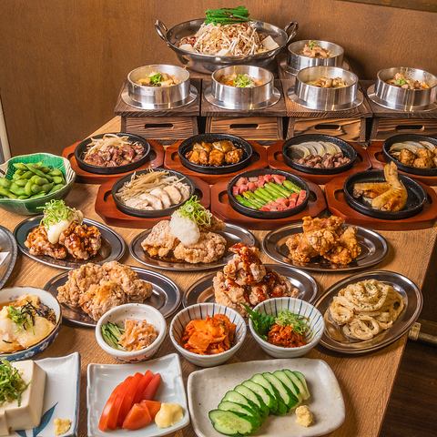 【衝撃コスパ90分食べ飲み放題税込み3,278円！！】