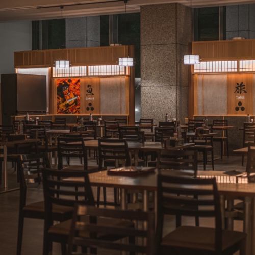 「少人数から大人数まで、どんなシーンにも◎」魚秀 新宿では、お一人様でのご利用から、グループでの宴会まで幅広く対応しております。