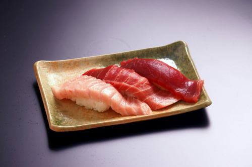 3 types of premium tuna
