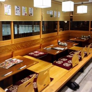 You can relax and have a rest in the seats at Oshiki.※ No smoking