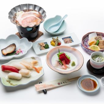 【皐月御膳】　料理のみ7品　4000円