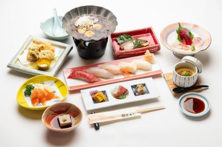 【紅葉御膳】　料理のみ9品　5000円