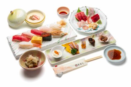 【富寿し特別会席】　料理5品のみ6000円