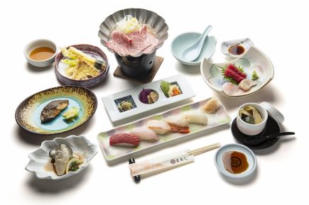 【花見御膳】　料理のみ8品　5000円