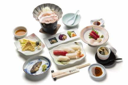 【弥生御膳】　料理7品のみ4000円