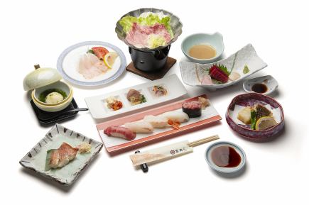 【紫陽花御膳】　料理のみ8品　5000円