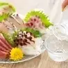 天ぷら、焼き鳥以外にお刺身もお勧めです