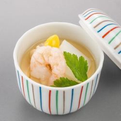 Chawanmushi / Miso soup / Manyo special gyoza