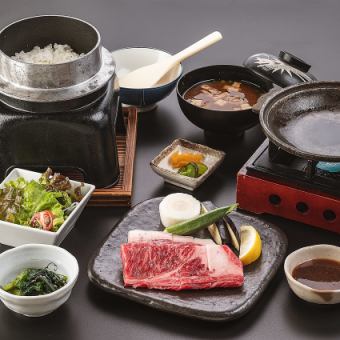 【入館料＋豪華御膳パック】予約限定！ステーキ御膳（ワンドリンク付）＋入館料付き 6,500円！